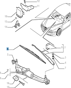 KIT 2 DE ESCOBILLAS PARA LIMPIAPARABRISAS (Essential Part)