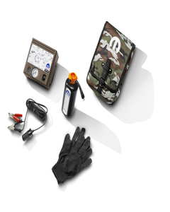 Kit de inflado para neumáticos con compresor
