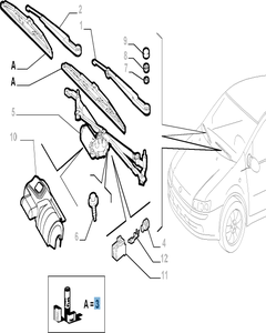KIT 2 DE ESCOBILLAS PARA LIMPIAPARABRISAS (Essential Part)