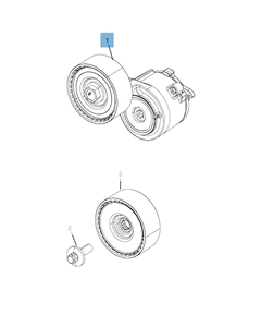 Tensor de correa regulable para Jeep Wrangler
