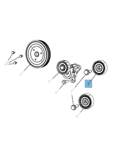 Tensor de correa fijo