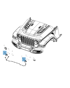 Luz antiniebla delantera para Jeep