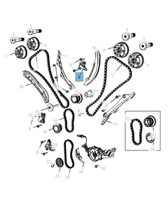 Tensor de correa secundario regulable