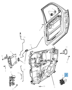 Elevalunas completo con 6 pies para Jeep Cherokee