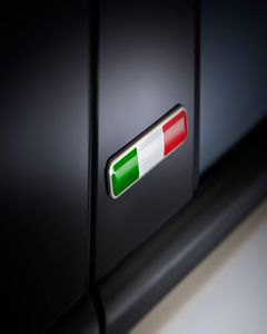 Adhesivo bandera italiana para Fiat y Fiat Professional