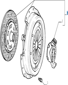 Kit embrague (plato, plato de presión y cojinete empuje axial)