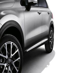 Acabados laterales blancos para puertas para Fiat 500X
