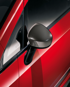 Carcasas para espejos retrovisores carbon look para Fiat