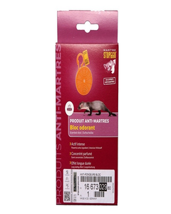 Disco perfumado repelente de martas