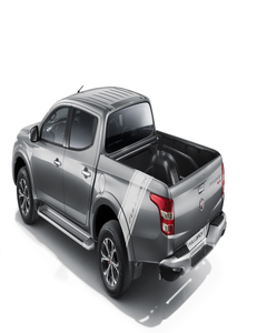 Adhesivo lateral blanco con logo Fullback