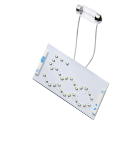 Lámparas led con logo 500 bandera de Italia