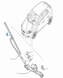 KIT 2 DE ESCOBILLAS PARA LIMPIAPARABRISAS (Essential Part)