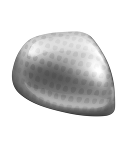 Kit Carcasa Para Retrovisores En Plata Con Efecto Técnico