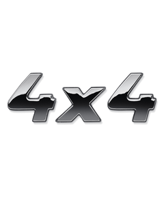 Sigla de modelo Van 4x4 trasera para Fiat y Fiat Professional