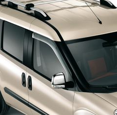 Deflectores de aire para ventanillas delanteras para Fiat y Fiat Professional Doblò