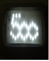 Lámparas led con logo 500