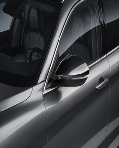 Carcasas para espejos retrovisores en miron brillante para Alfa Romeo Stelvio