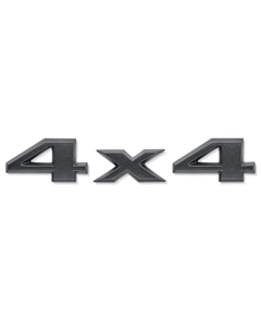 Sigla 4X4 trasera