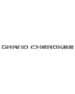 Sigla de modelo Grand Cherokee puerta delantera para Jeep Grand Cherokee